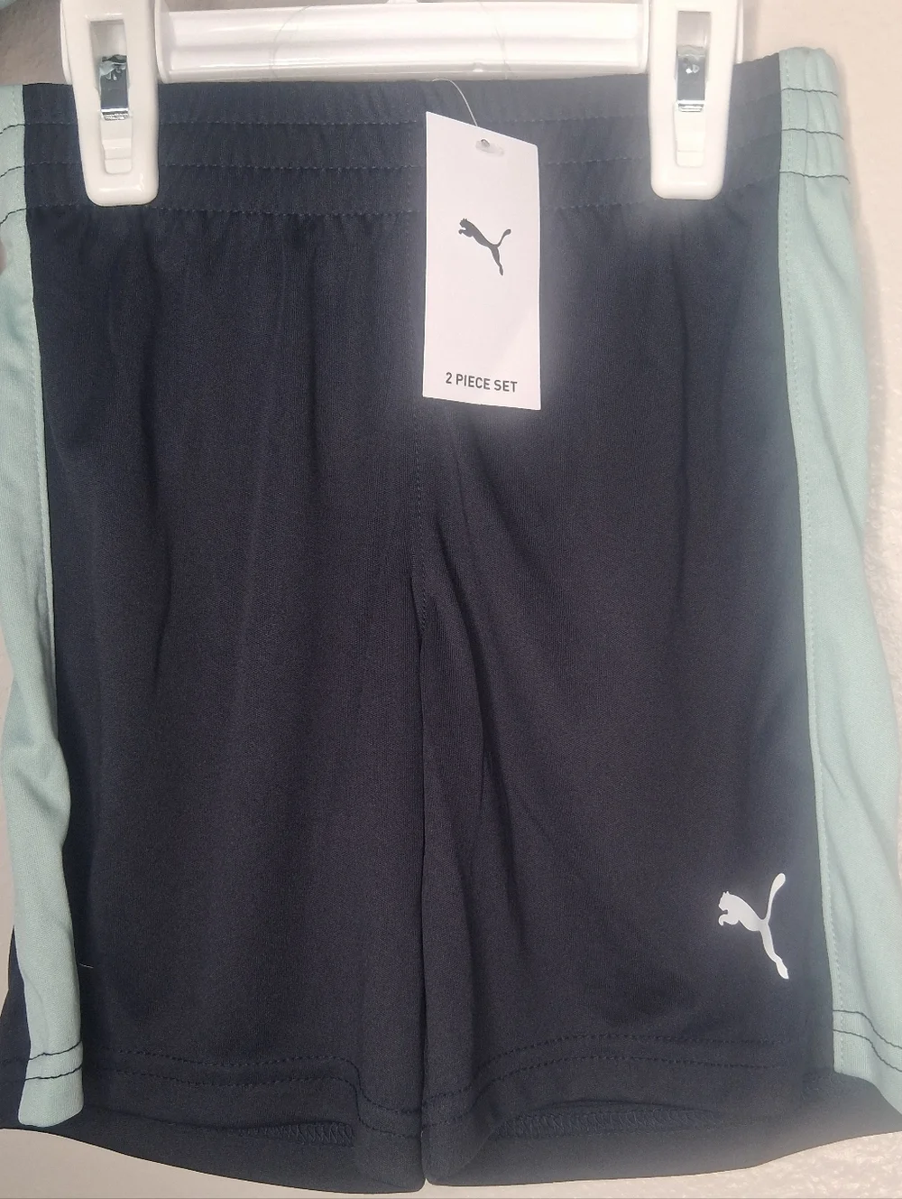 NWT Puma Boy's 2-Piece Performance T-Shirt & Shorts Activeware Multicolor Sz 4T